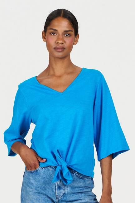 LYRA Organic Cotton Top - Cobalt