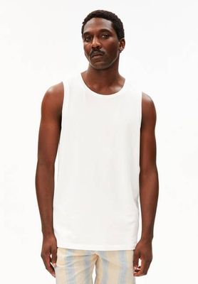 HEAVY WEIGHT TANK TOP| white