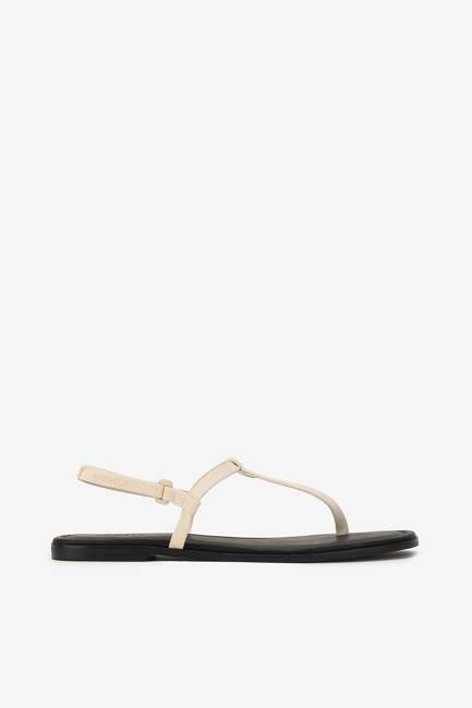 WHITE ROMA SANDALS
