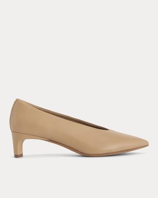 Made in Italy Almond-Toe Pump | Affogato