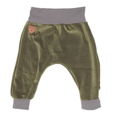 Mitwachsende Bio Nickihose Hygge mini, olive (grün) - kaufen
