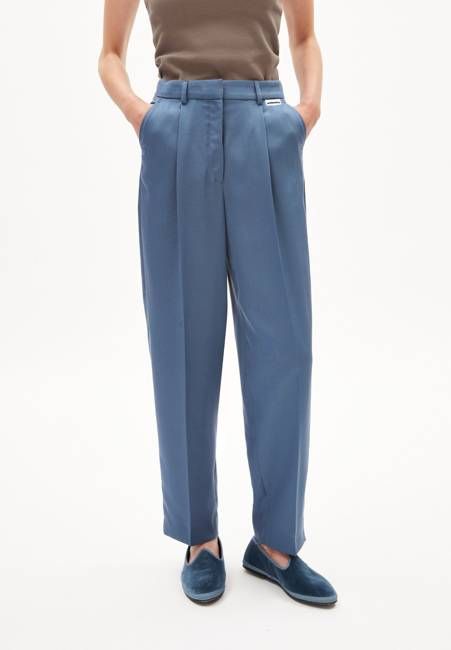 SANDRINAA TAPERED PANT | iron blue