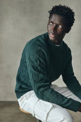 GREEN TILO SWEATER