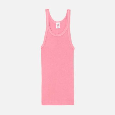 Ribbed Tank - Sakura