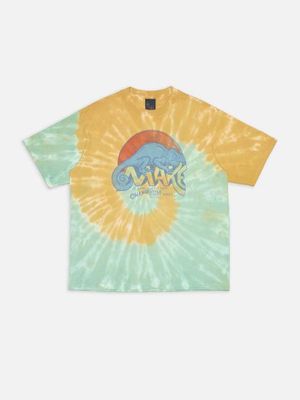 Koffe T-Shirt Chameleon Turquoise | Nudie Jeans