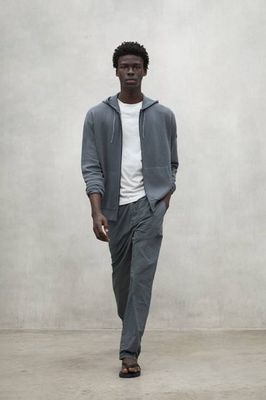 DUNKELGRAUER OLIVO-PULLOVER