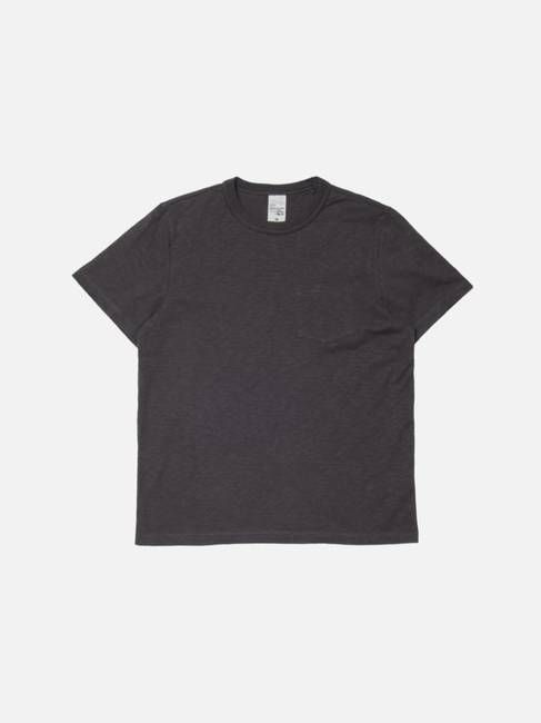 Roy Heavy Slub Antracite regular fit tee | Nudie Jeans
