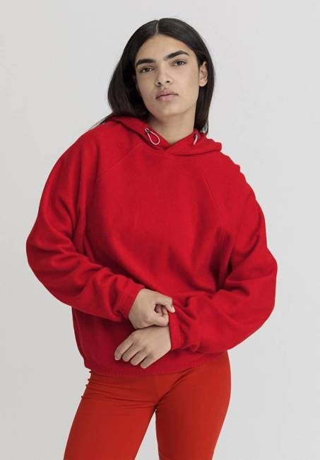 Fleece Hoodie Oversized ACTIVE COMFORT made of pure organic cotton