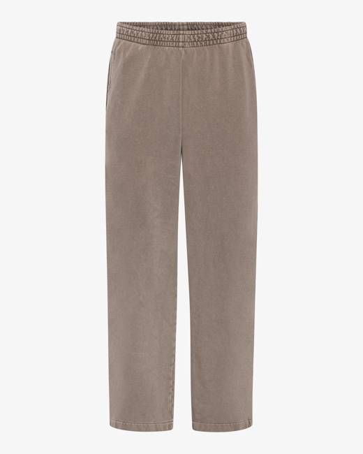 Organic Straight Leg Sweatpants - Faded Khaki