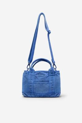 WOMEN’S SMALL PALMS MINI BLUE BAG