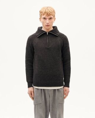 Grey wool Otto sweater
