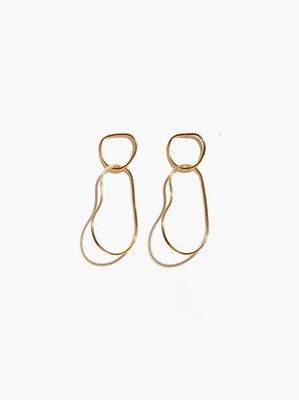 Organic Drop Earring