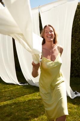Sustainable silk dress outlet