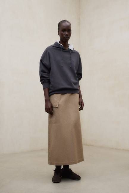 DARK GREY BIANCA HOODIE