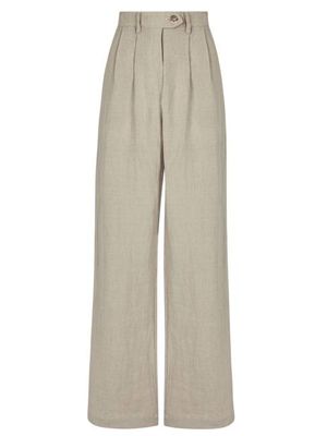Linen Pleat Pant