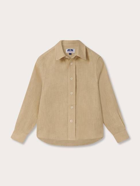 Kids Coconut Abaco Linen Shirt