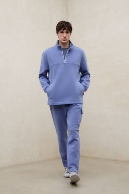 BLAUES ALEX-SWEATSHIRT