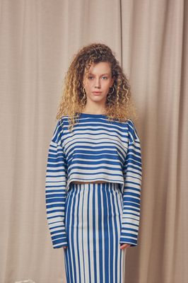 Stripe Organic Cotton Top - ARCHIVE SALE
