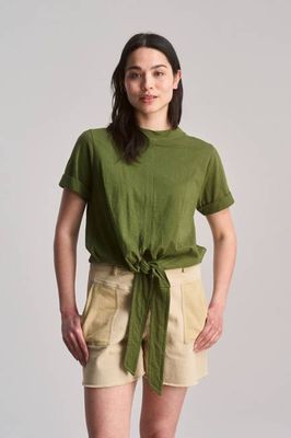 ANISA - Organic Cotton Top - Green