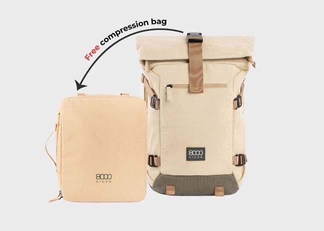 Nomad Backpack + Free Compression bag