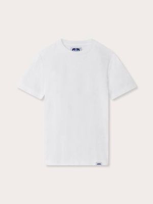 Kids White Russell Terry T-Shirt