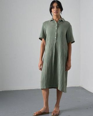 ALEXA SHIRT DRESS