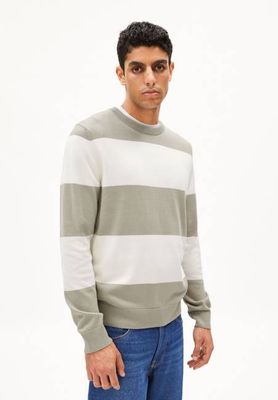 LOUKAA STRIPES| seagreen-light oatmilk