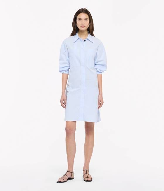 Shirt Dress | French Blue