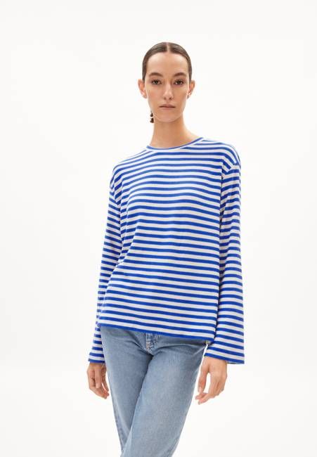 MARYNAA KNITTED STRIPE | warm blue-kitt