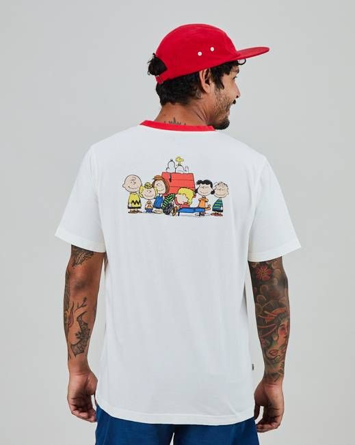 Peanuts Retro Friends T-Shirt White