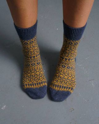 Tomi Wool Jacquard Sock