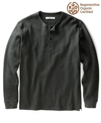 Maritime Waffle Henley - Outerworn