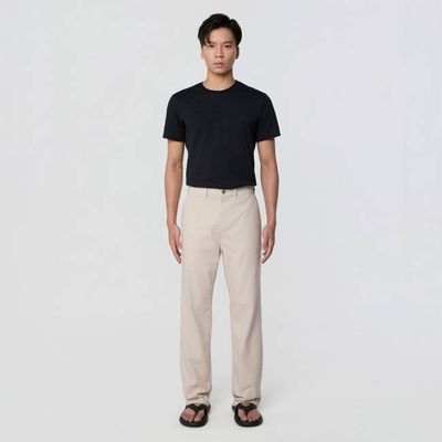ELYSIAN - Chino-Paper Touch Twill - Sandstein