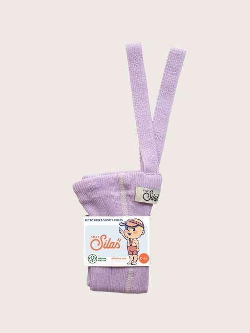 Lavender Shorty Cotton Tights