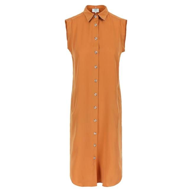 Whisper dress Peach caramel Lyocell