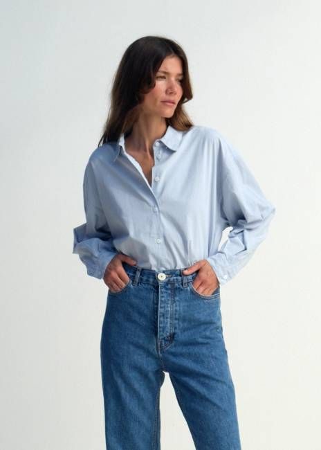 Alberta Shirt - Smokey Blue