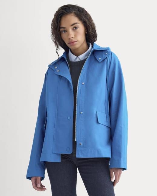 The Short Anorak | Imperial Blue
