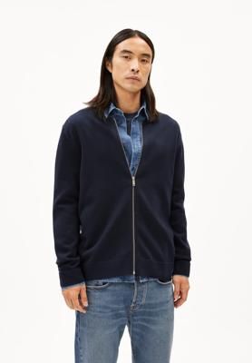 AGAAMON KNIT CARDIGAN in blue for Men