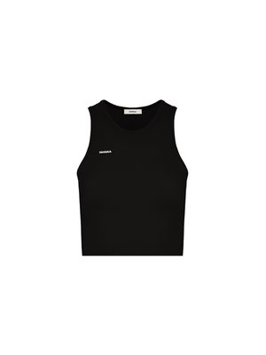 Archive Womens 365 Cotton-Stretch Tank Top—Black