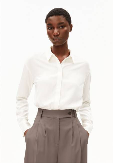 LARISAANA LONGSLEEVE BLOUSE | off white