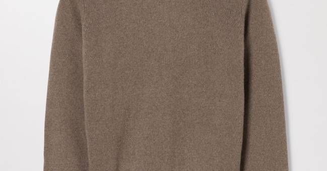Brown Cashmere Sweater | Italian Recycled Cashmere | Asket