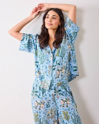 Camel's Courtyard - Original Fit Eco Satin Wildest Dreams Set - Slate Blue