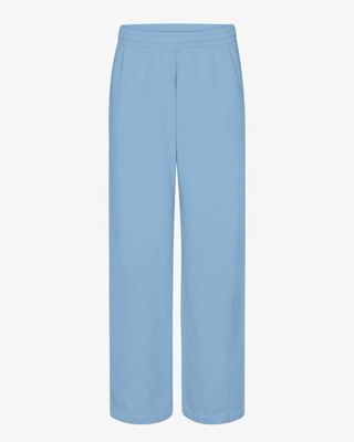 Organic Straight Leg Sweatpants - Seaside Blue