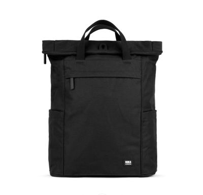 Roka All Black Large Finchley Backpack