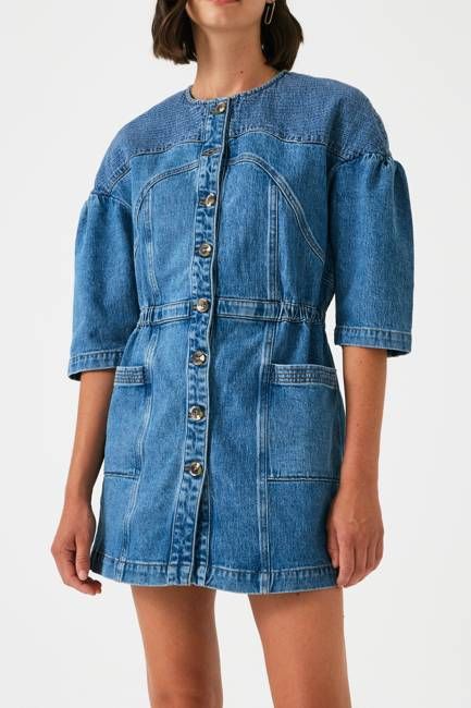 Zaha Mini Dress in Rodeo