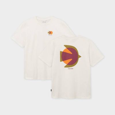 DEDICATED - T-shirt Stockholm Bird Symbol Off-White