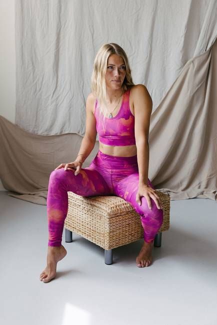 Leggings Bloemendans - Hoessee