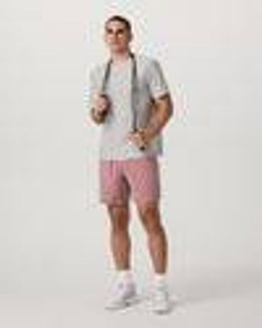 Kore Short Unlined 7" | Men's Summer Red Athletic Fit Shorts | Vuori