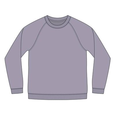 DEDICATED - Sweatshirt Ystad Base Aura Violett