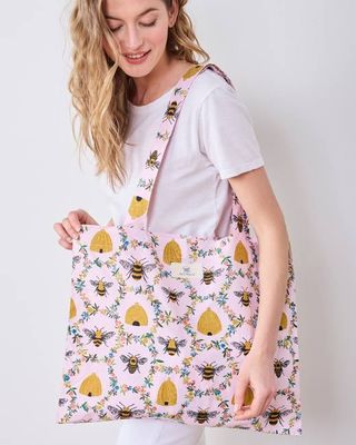 Sweet Bee - Go To Tote - Pink Petal